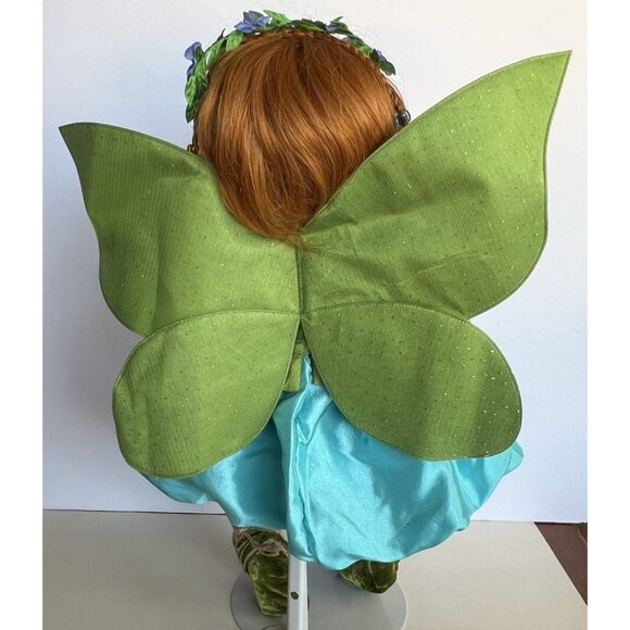 Paradise Galleries PIXIE GIRL DOLL Fairy Reborn RED HEAD 18" Vinyl Cloth COA - Picture 6 of 16
